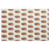 betrunkener Truthahn Stoff (Fat Quarter (45,7 x 55,9 cm))