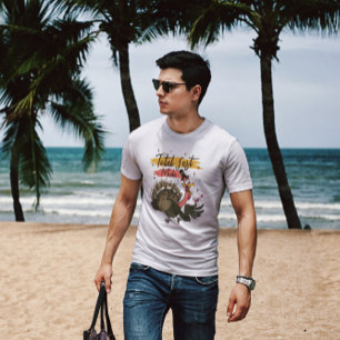 Betrunkener türkischer Erntedank T-Shirt