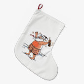 Betrunkener Weihnachts-Strumpf groß Großer Weihnachtsstrumpf (Vorderansicht (hängend))