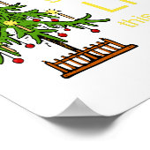 Betrunkener Weihnachtsbaum nicht das Einzige Poster (Ecke)