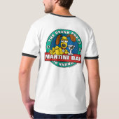 Betrunkener Welpe T-Shirt (Rückseite)