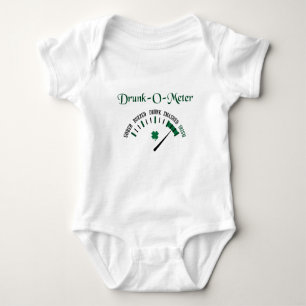 Betrunkener Zähler Baby Strampler