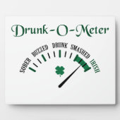 Betrunkener Zähler Fotoplatte (Vorderseite)