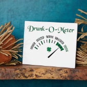 Betrunkener Zähler Fotoplatte (Seite)