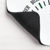 Betrunkener Zähler Mousepad (Ecke)