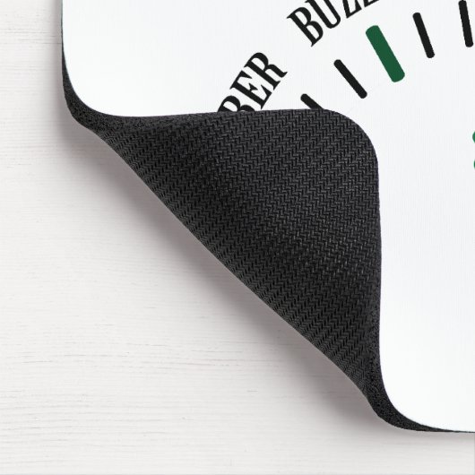 Betrunkener Zähler Mousepad (Ecke)