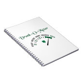 Betrunkener Zähler Notizblock (Rechte Seite)