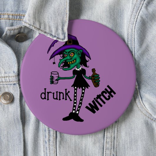Betrunkenes Button-Abzeichen Button (Beispiel)