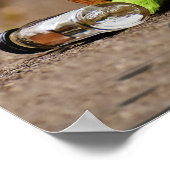 BETRUNKENES FROG-POSTER POSTER (Ecke)