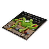 BETRUNKENES FROG-TILE FLIESE (Seite)