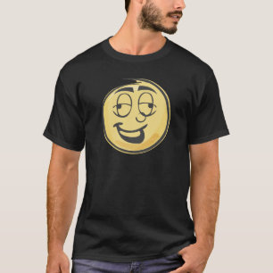 Betrunkenes Retro Emoji T-Shirt