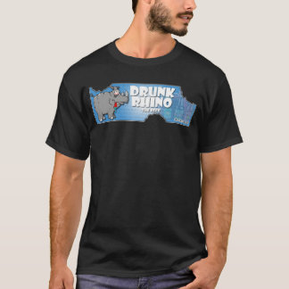 Betrunkenes Rhino-Bier T-Shirt