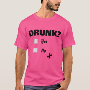 Betrunkenes Shirt