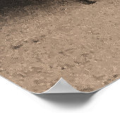 Betrunkenes Skelett Poster (Ecke)