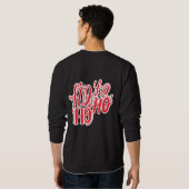 Betrunkenes Weihnachts-Sweatshirt Sweatshirt (Schwarz voll)