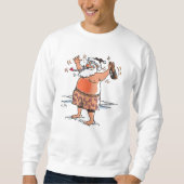 Betrunkenes Weihnachtspulli Sweatshirt (Vorderseite)