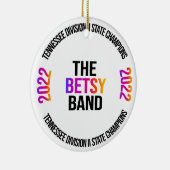 Betsy Band Staat Championship Ornament (Rechts)