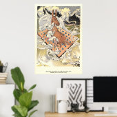 Betsy Bobbin und Hank the Mule Adrift Poster (Heimbüro)