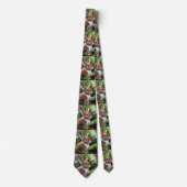 Betsy das braune und weiße Bunny, Neck Tie Krawatte (Vorderseite)