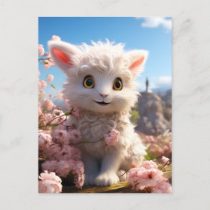 Betsy - Die kuschelige Babyziege Postkarte