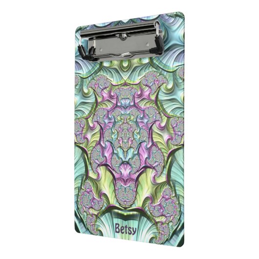 BETSY ~ Pastel Multicolors ~ WILD Mini Klemmbrett (Gewinkelt2)