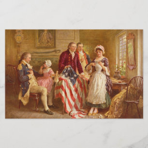 Betsy Ross, 1777 (American History) (USA Patriot) Briefpapier