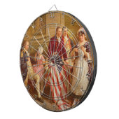 Betsy Ross, 1777 (American History) (USA Patriot) Dartscheibe (Vorderseite rechts)