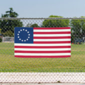 Betsy Ross American Flag Banner (Insitu)