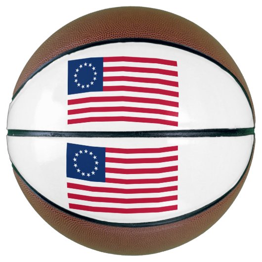 Betsy Ross American Flag Basketball (Vorderseite)