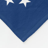 Betsy Ross American Flag Fleecedecke (Ecke)
