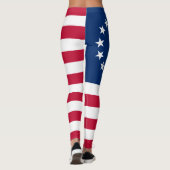 Betsy Ross American Flag Leggings (Rückseite)
