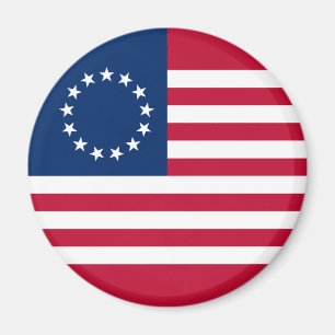 Betsy Ross American Flag Magnet
