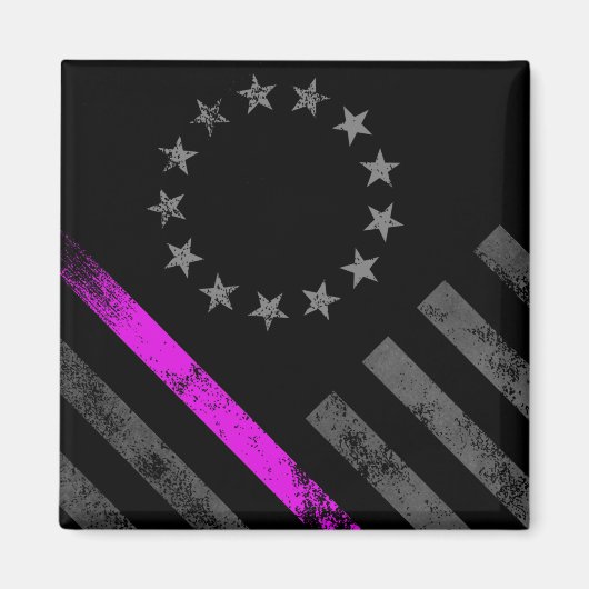 Betsy Ross American Flag Magnet (Vorne)
