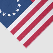 Betsy Ross American Flag Seidenpapier (Ausschnitt)