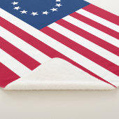 Betsy Ross American Flag Sherpadecke (3/4)