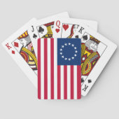 Betsy Ross American Flag Spielkarten (Rückseite)