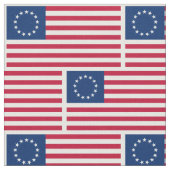 Betsy Ross American Flag Stoff (Nahaufnahme)
