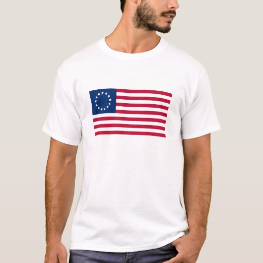 Betsy Ross American Flag T-Shirt (Vorderseite)