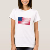 Betsy Ross American Flag T-Shirt (Vorderseite)