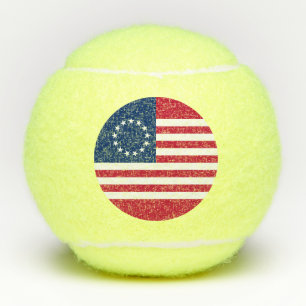 Betsy Ross American Flag Tennisbälle
