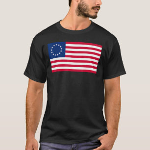 Betsy Ross American USA Flag 1777 Revolutionär US T-Shirt
