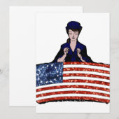 Betsy-ross-amerikanische Flagge (Vorne/Hinten)