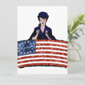Betsy-ross-amerikanische Flagge (Stehend Vorderseite)