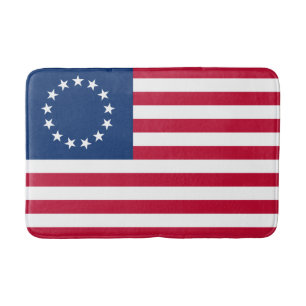 Betsy Ross Amerikanische Flagge Badematte