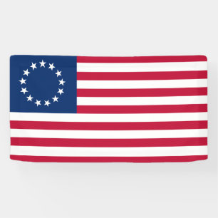 Betsy Ross Amerikanische Flagge Banner