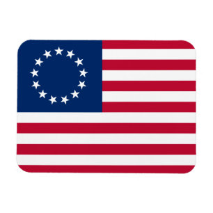 Betsy Ross Amerikanische Flagge Magnet
