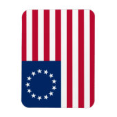 Betsy Ross Amerikanische Flagge Magnet (Vertikal)