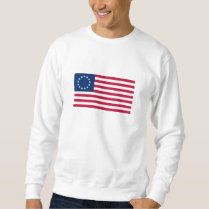 Betsy Ross Amerikanische Flagge Sweatshirt