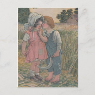 Betsy Ross Bread Advertising Georgey Porgey Card Postkarte