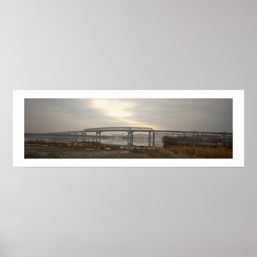 Betsy Ross Bridge Foto Poster (Vorne)